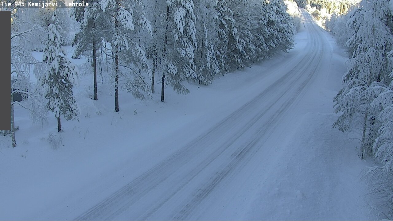 Weather Camera Image Road 945 Kemijärvi, Lehtola, Kemijärvi, Lappi