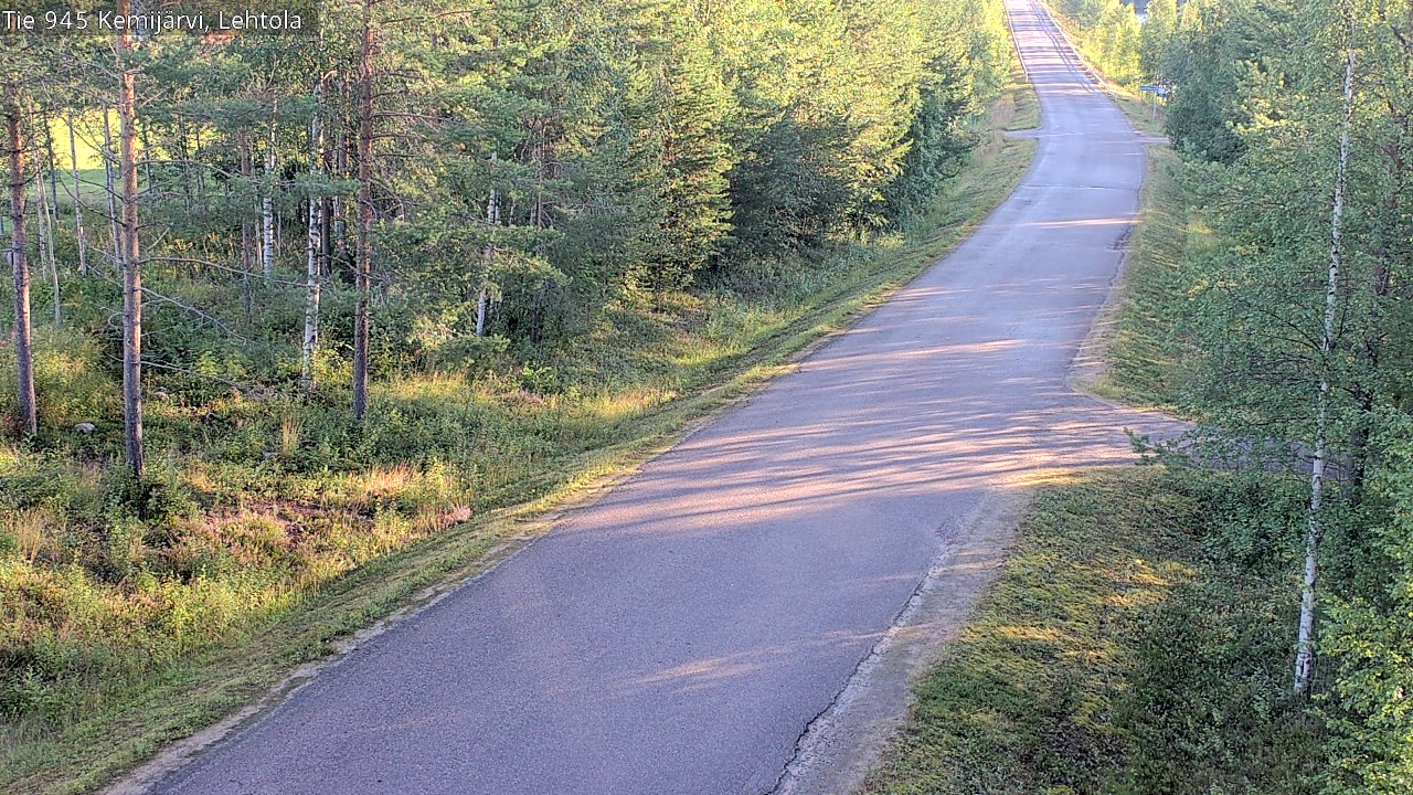 Kelikamerat Kuva Tie 945 Kemijärvi, Lehtola, Kemijärvi, Lappi