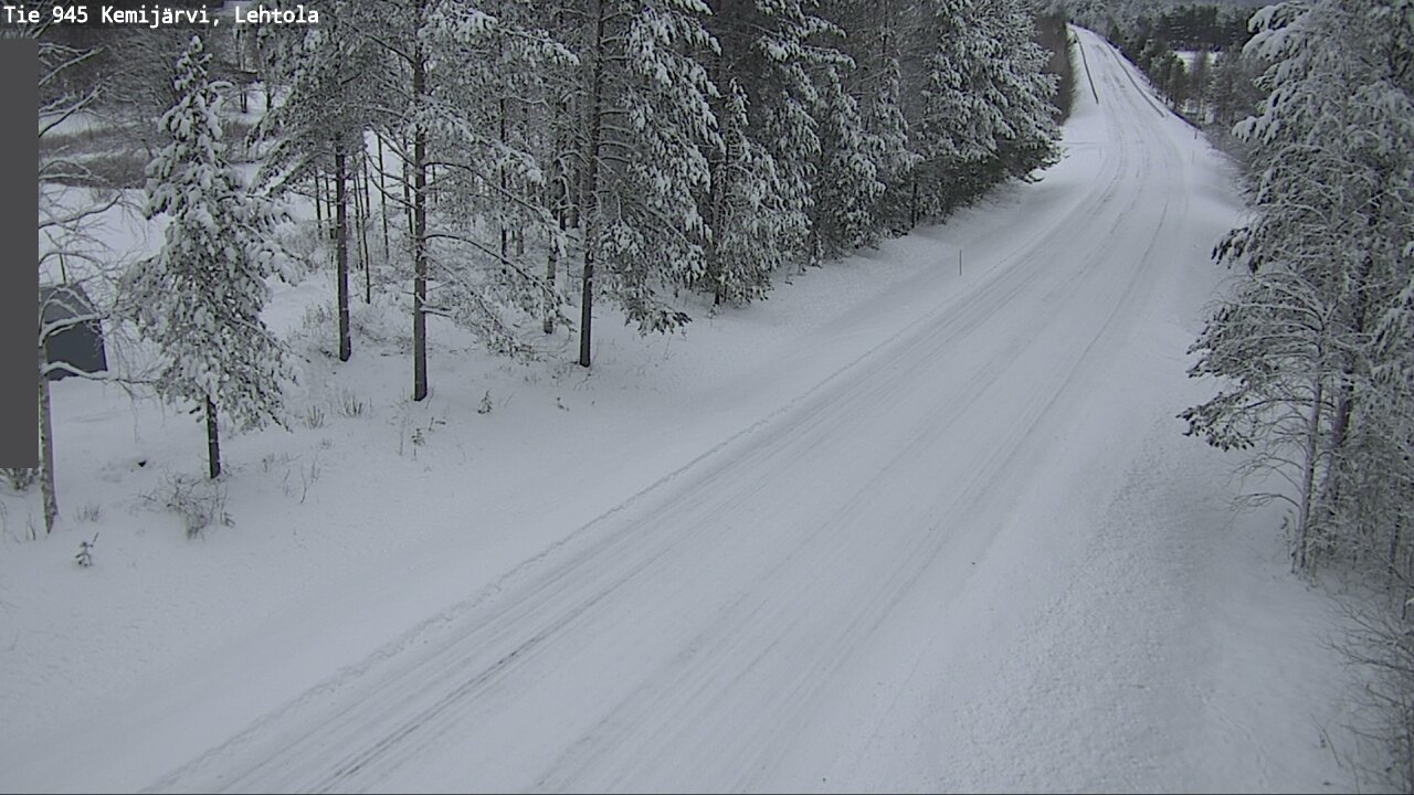 Kelikamerat Kuva Tie 945 Kemijärvi, Lehtola, Kemijärvi, Lappi