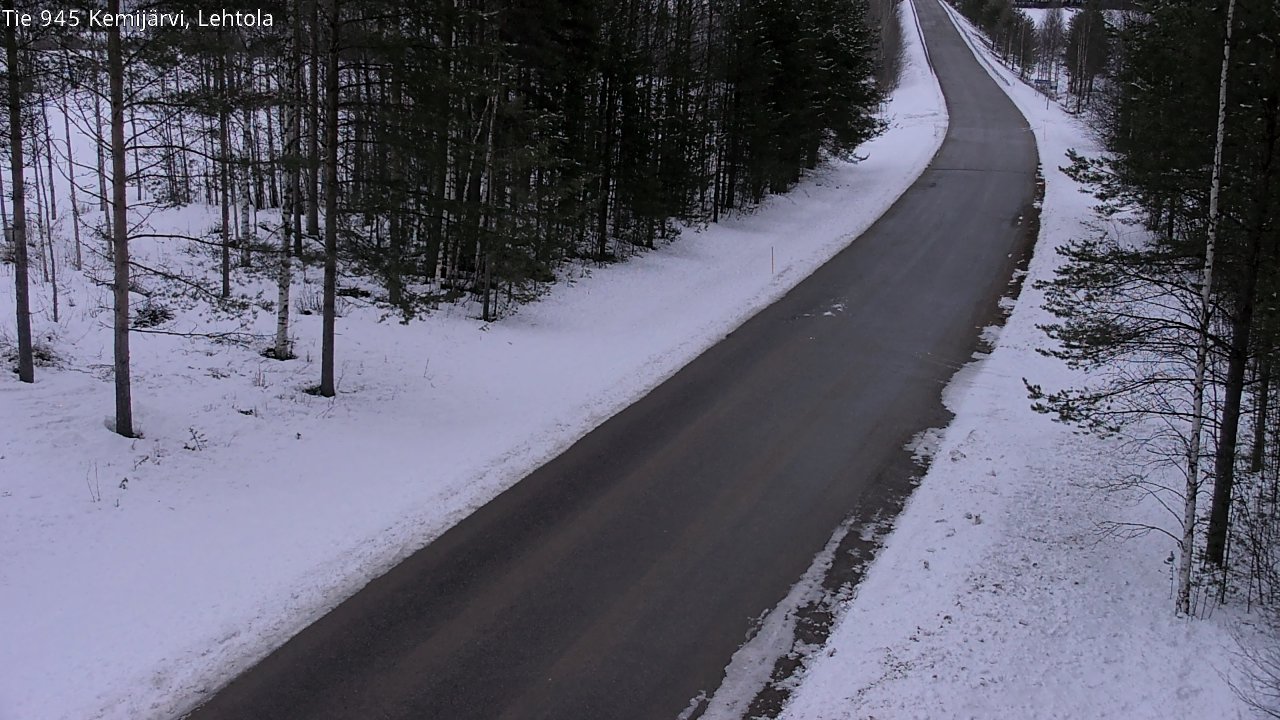 Kelikamerat Kuva Tie 945 Kemijärvi, Lehtola, Kemijärvi, Lappi
