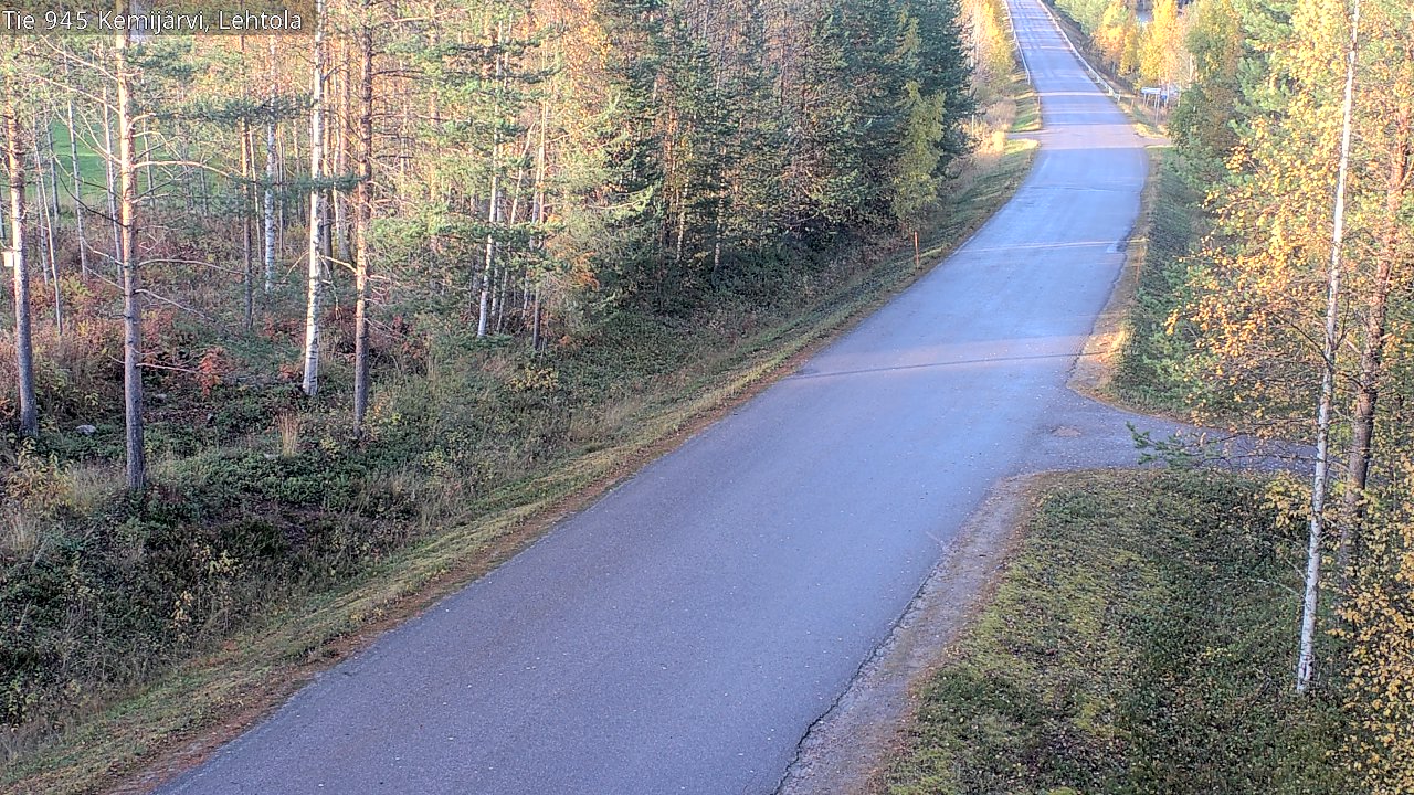 Kelikamerat Kuva Tie 945 Kemijärvi, Lehtola, Kemijärvi, Lappi