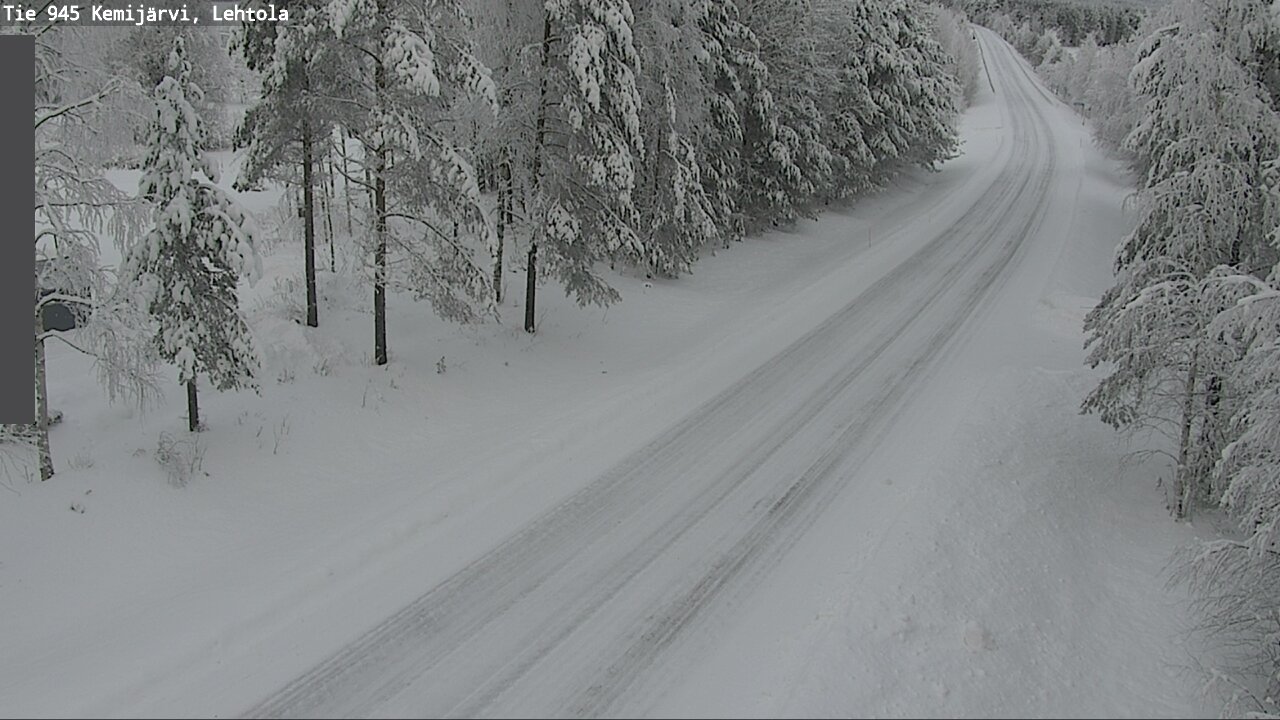 Kelikamerat Kuva Tie 945 Kemijärvi, Lehtola, Kemijärvi, Lappi