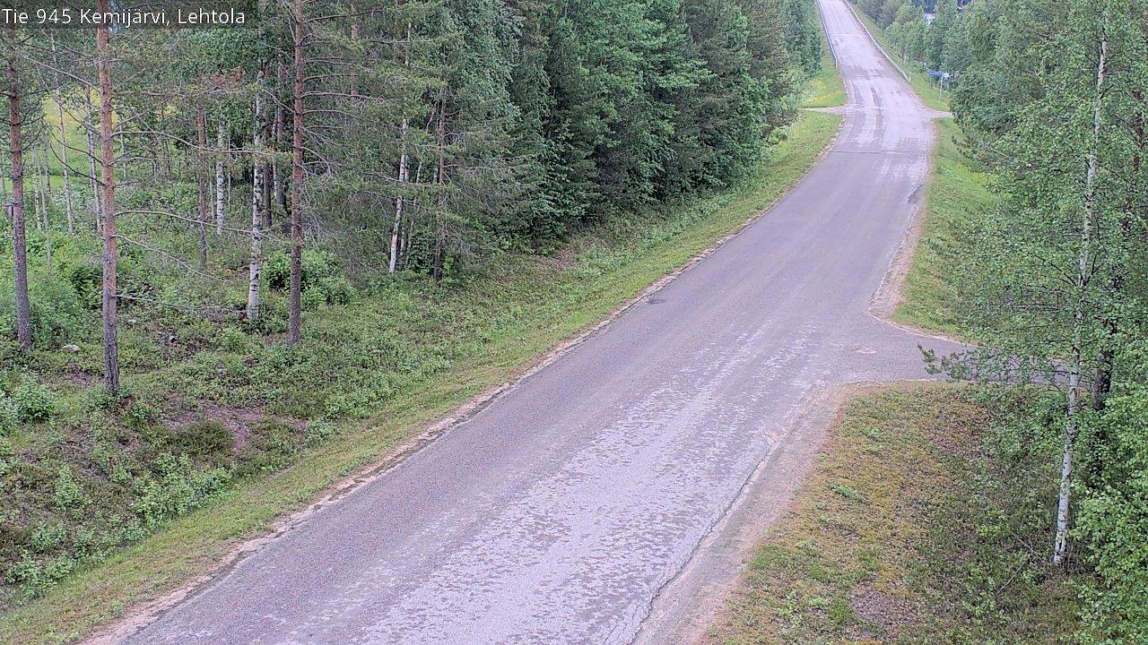 Kelikamerat Kuva Tie 945 Kemijärvi, Lehtola, Kemijärvi, Lappi