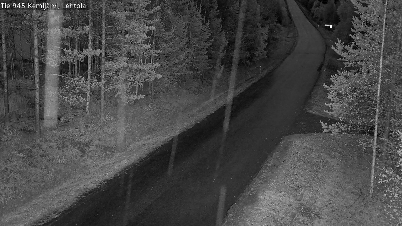 Kelikamerat Kuva Tie 945 Kemijärvi, Lehtola, Kemijärvi, Lappi
