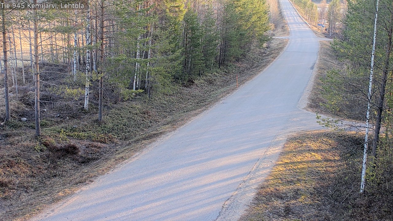 Kelikamerat Kuva Tie 945 Kemijärvi, Lehtola, Kemijärvi, Lappi