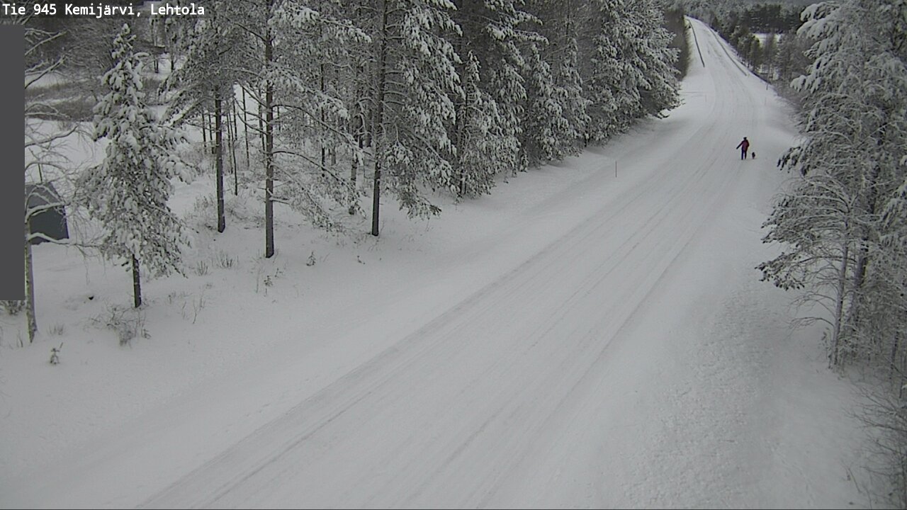 Kelikamerat Kuva Tie 945 Kemijärvi, Lehtola, Kemijärvi, Lappi