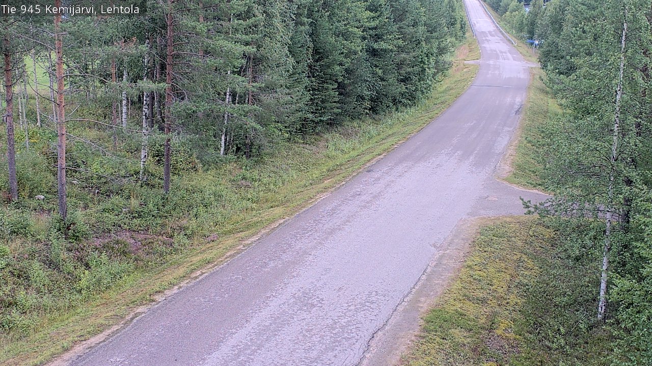 Weather Camera Image Road 945 Kemijärvi, Lehtola, Kemijärvi, Lappi