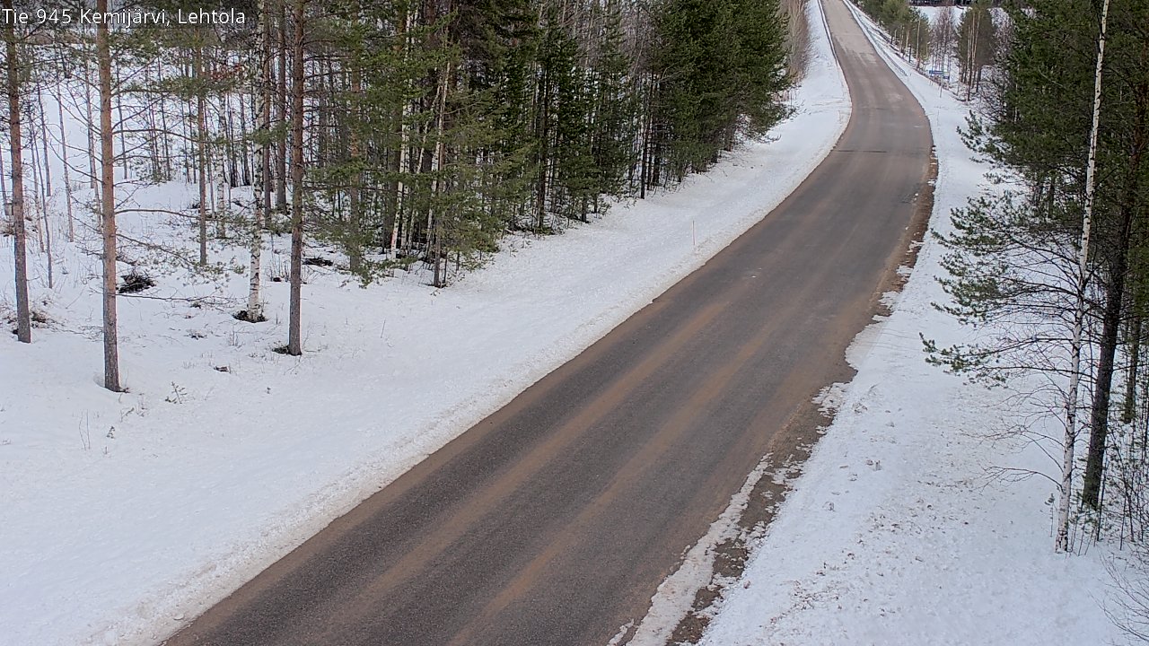 Kelikamerat Kuva Tie 945 Kemijärvi, Lehtola, Kemijärvi, Lappi