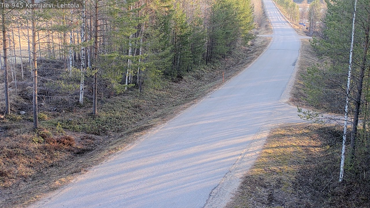 Kelikamerat Kuva Tie 945 Kemijärvi, Lehtola, Kemijärvi, Lappi