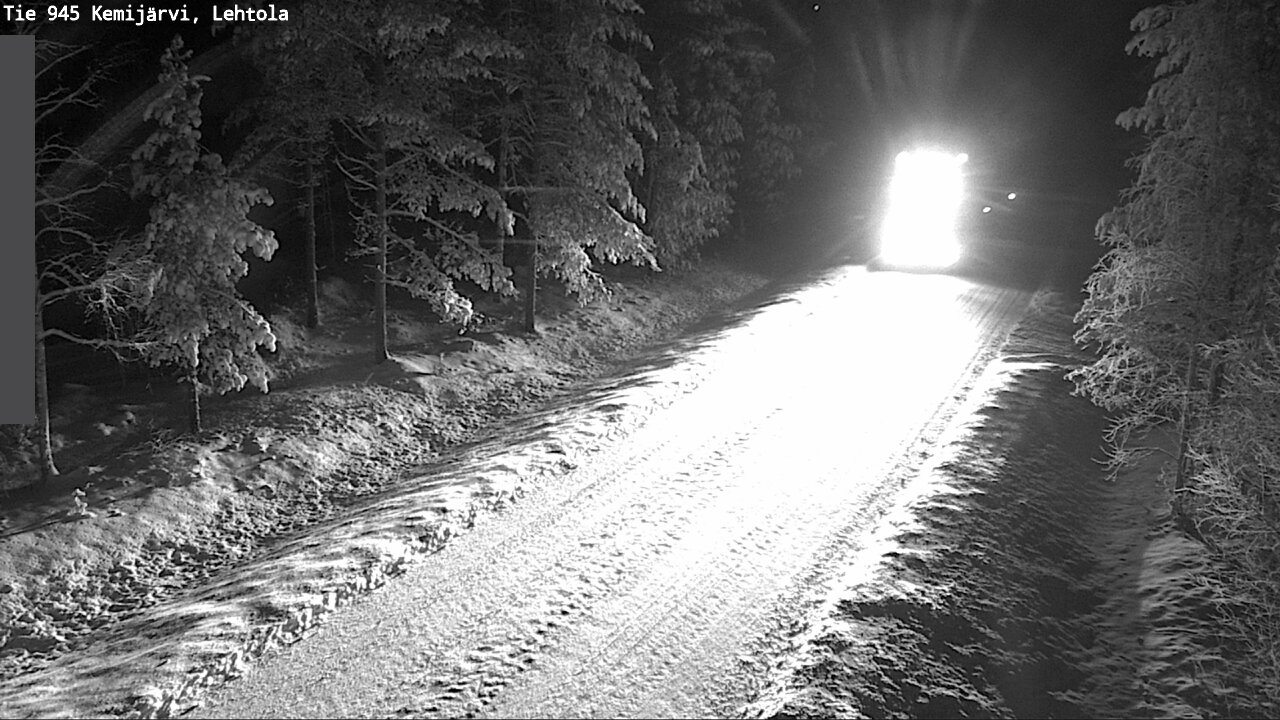 Kelikamerat Kuva Tie 945 Kemijärvi, Lehtola, Kemijärvi, Lappi