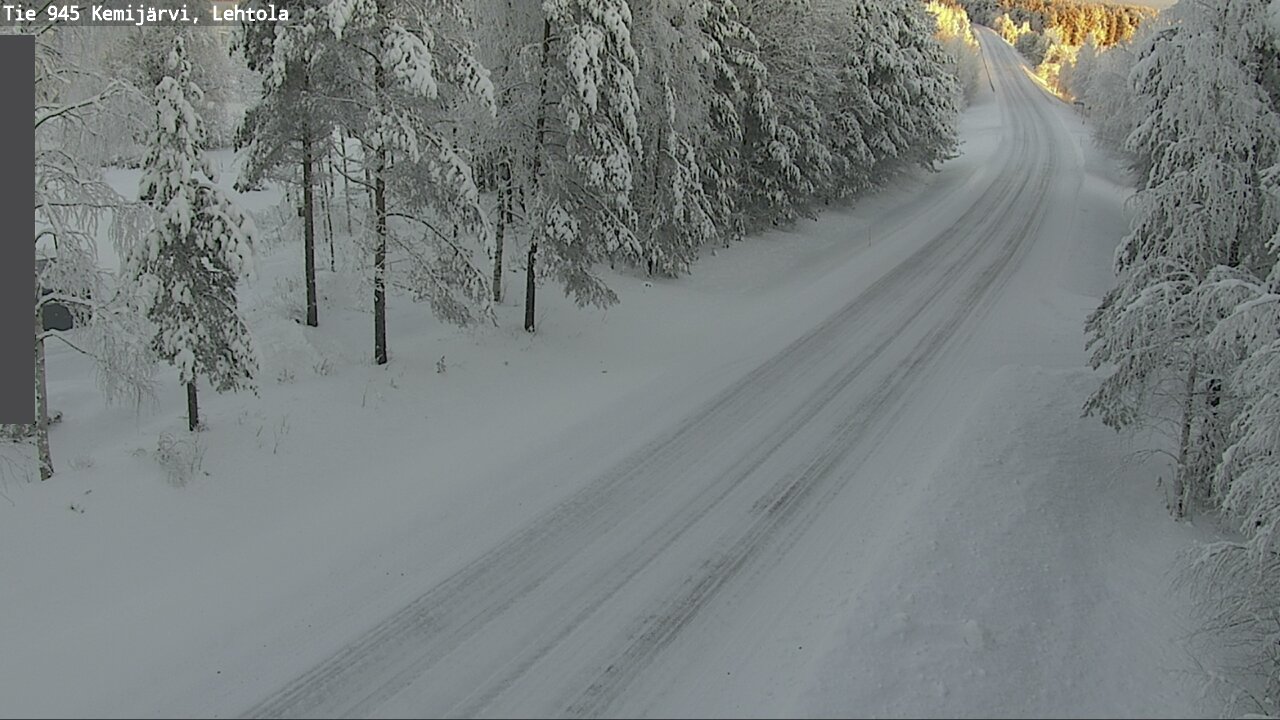 Weather Camera Image Road 945 Kemijärvi, Lehtola, Kemijärvi, Lappi
