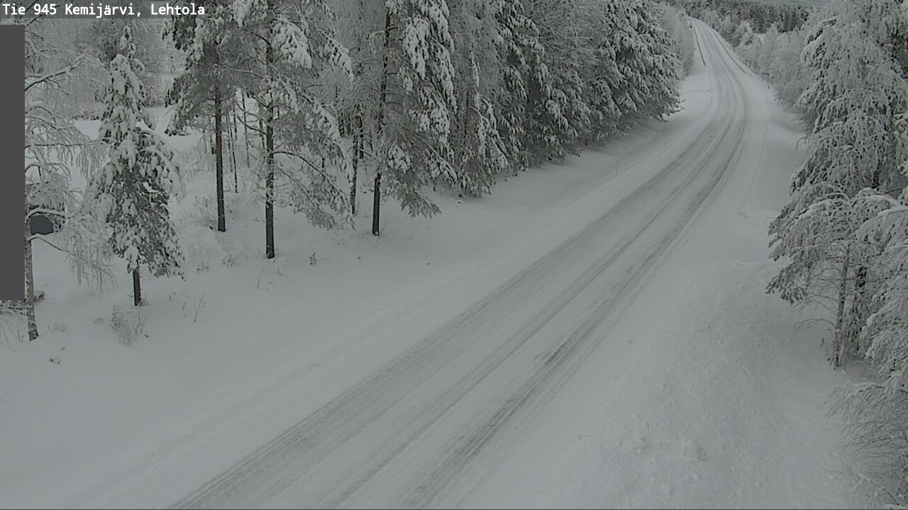 Kelikamerat Kuva Tie 945 Kemijärvi, Lehtola, Kemijärvi, Lappi