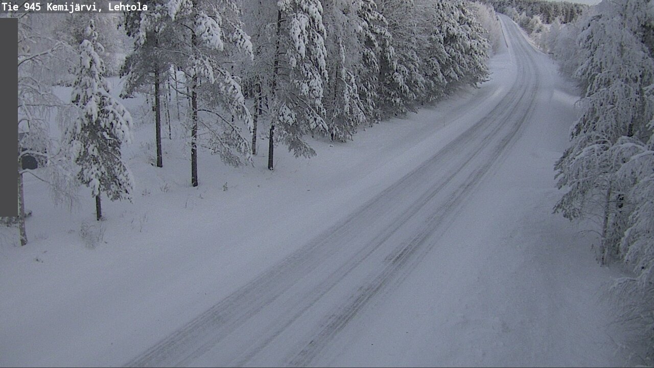 Kelikamerat Kuva Tie 945 Kemijärvi, Lehtola, Kemijärvi, Lappi