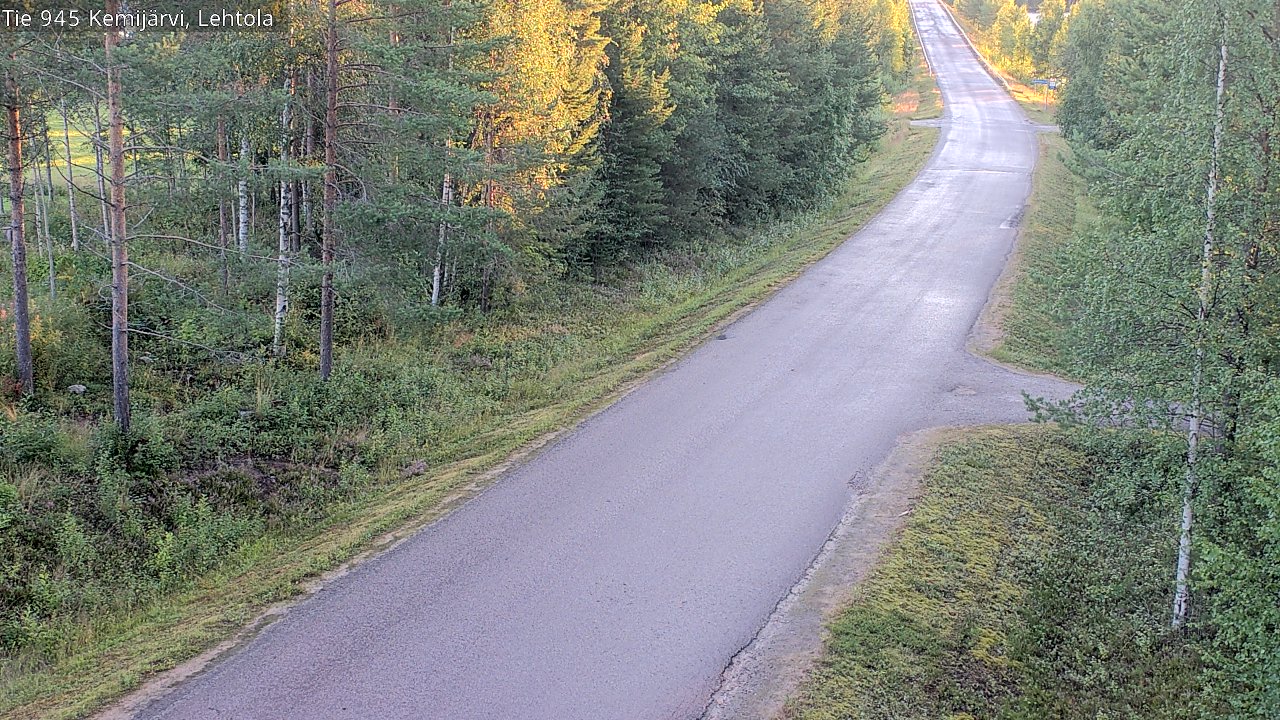 Kelikamerat Kuva Tie 945 Kemijärvi, Lehtola, Kemijärvi, Lappi