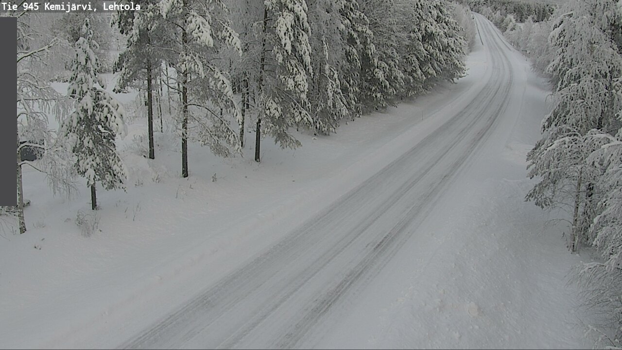 Kelikamerat Kuva Tie 945 Kemijärvi, Lehtola, Kemijärvi, Lappi