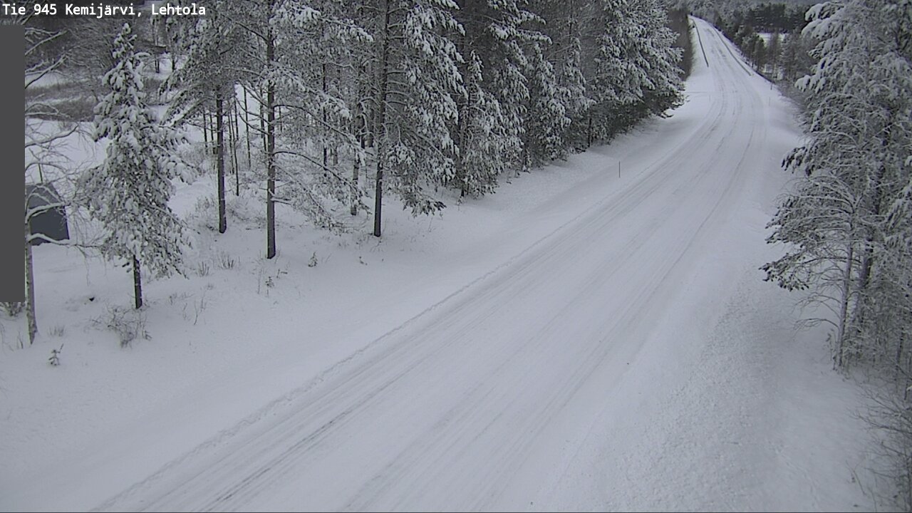 Kelikamerat Kuva Tie 945 Kemijärvi, Lehtola, Kemijärvi, Lappi