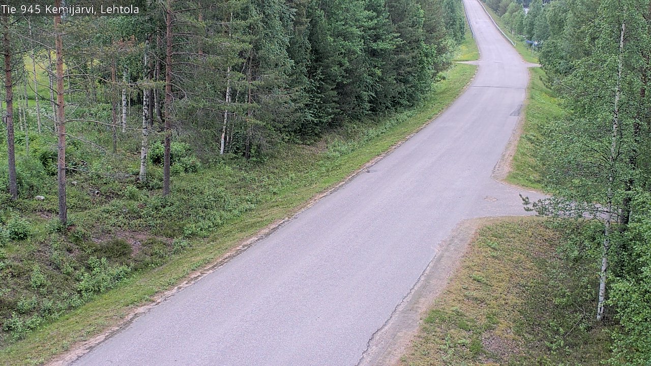 Kelikamerat Kuva Tie 945 Kemijärvi, Lehtola, Kemijärvi, Lappi