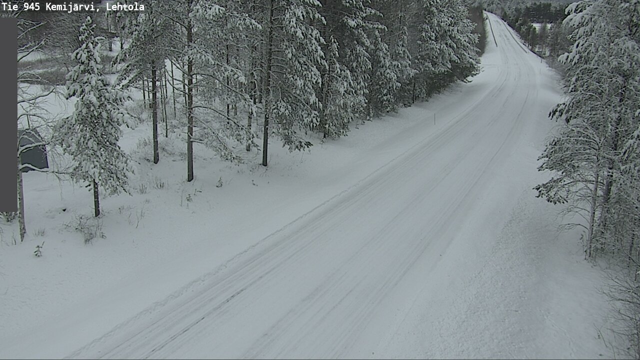 Kelikamerat Kuva Tie 945 Kemijärvi, Lehtola, Kemijärvi, Lappi