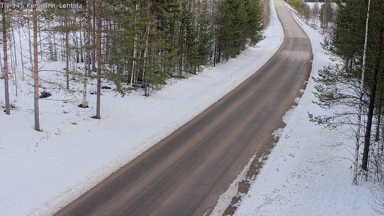 Kelikamerat Kuva Tie 945 Kemijärvi, Lehtola, Kemijärvi, Lappi