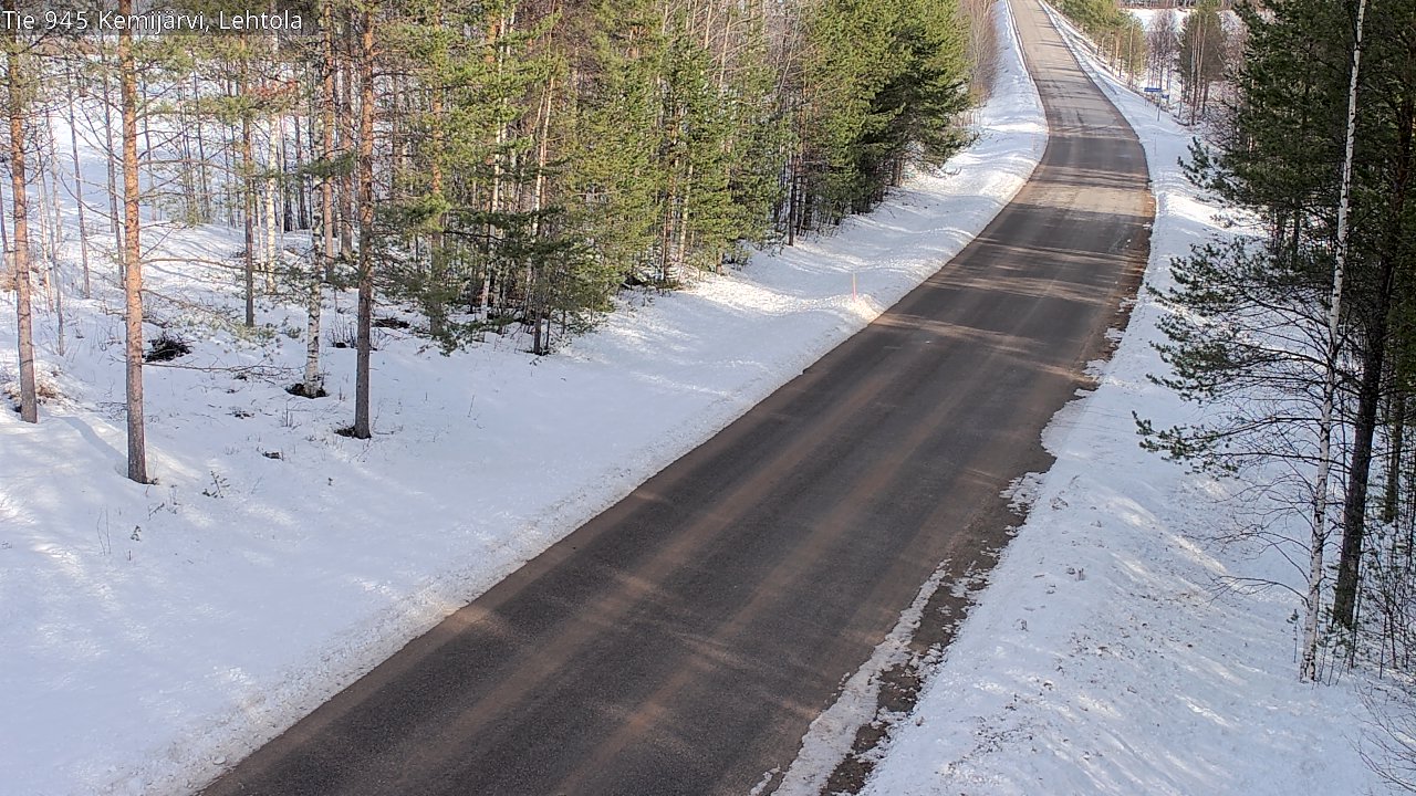 Kelikamerat Kuva Tie 945 Kemijärvi, Lehtola, Kemijärvi, Lappi