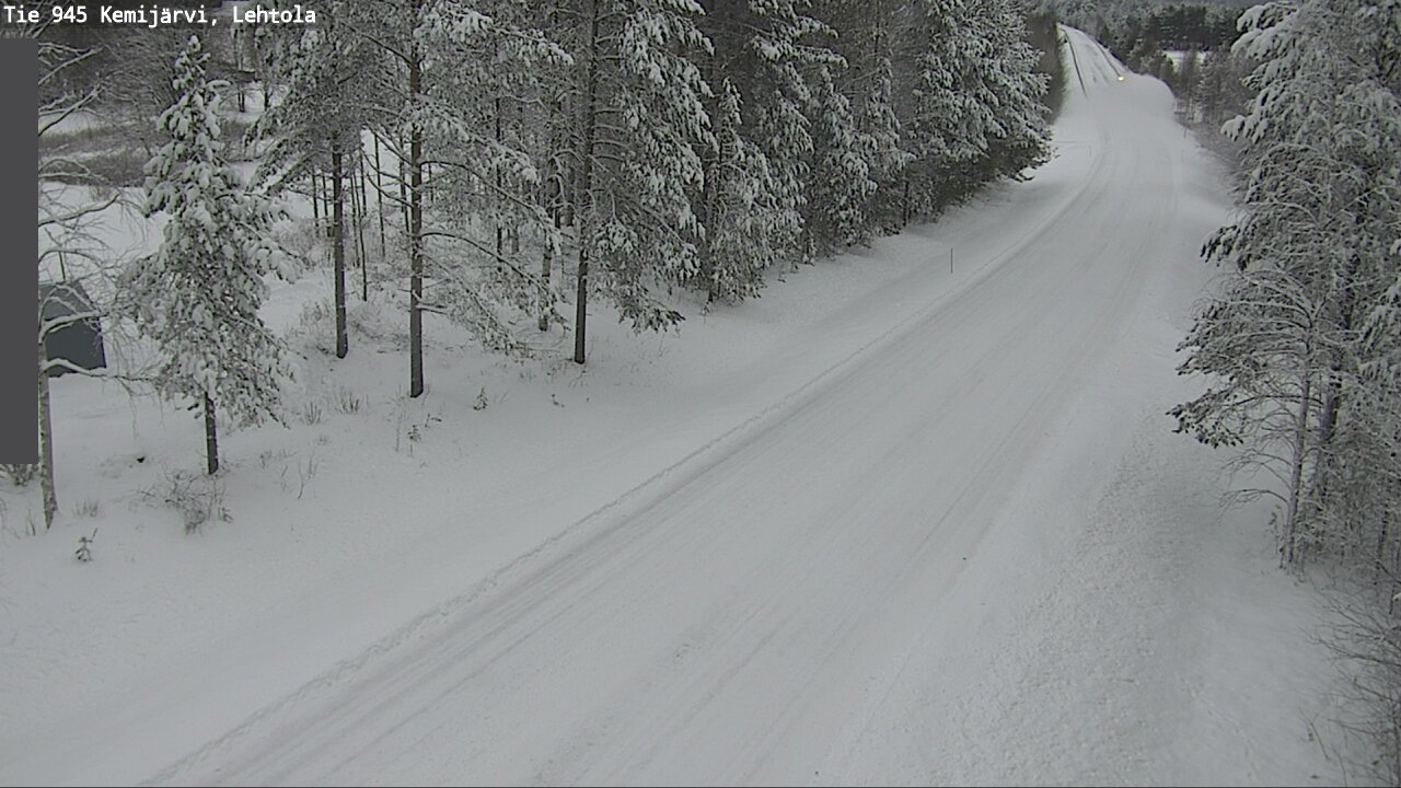 Kelikamerat Kuva Tie 945 Kemijärvi, Lehtola, Kemijärvi, Lappi