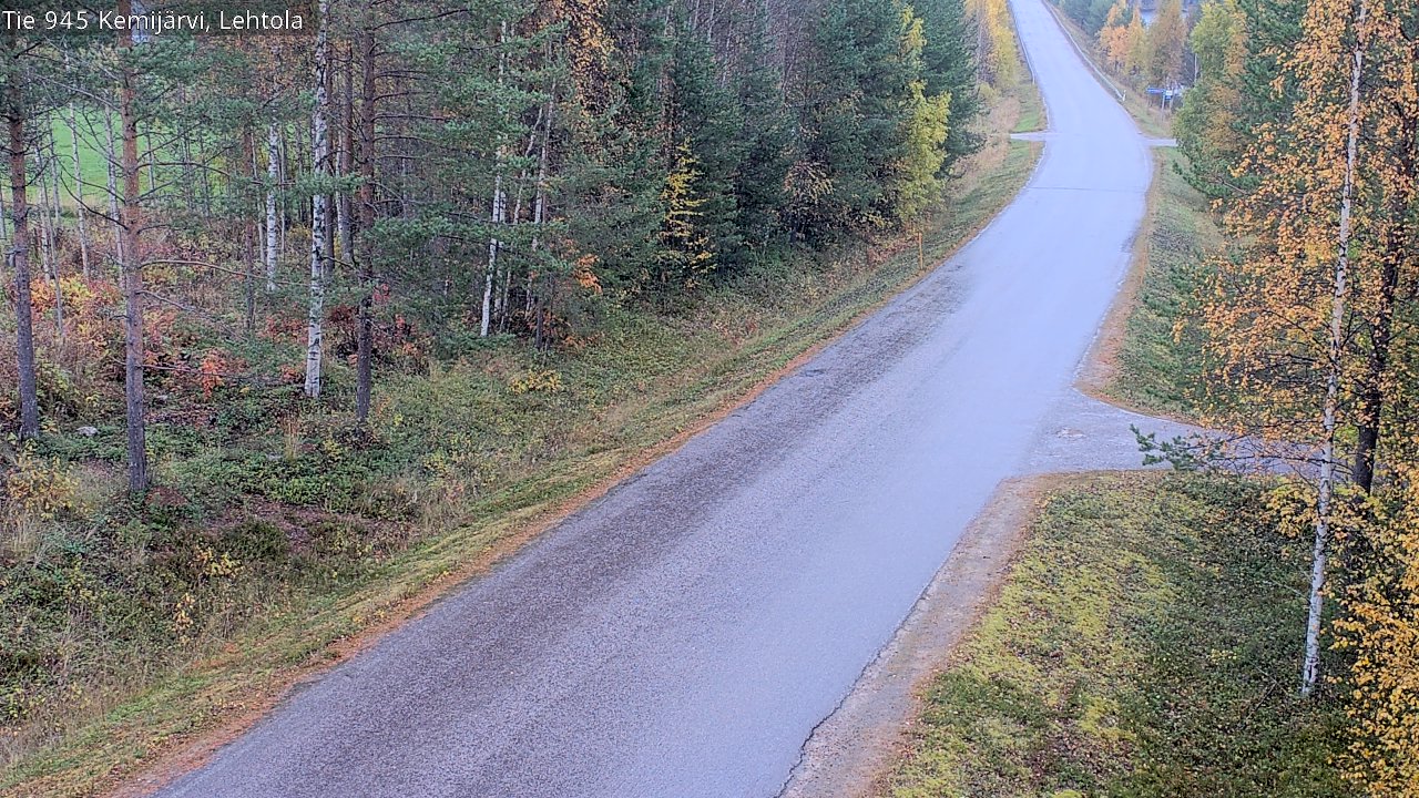 Kelikamerat Kuva Tie 945 Kemijärvi, Lehtola, Kemijärvi, Lappi