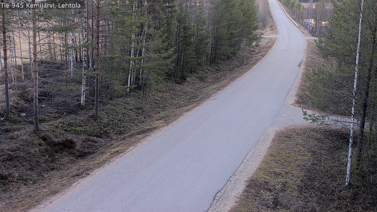 Kelikamerat Kuva Tie 945 Kemijärvi, Lehtola, Kemijärvi, Lappi