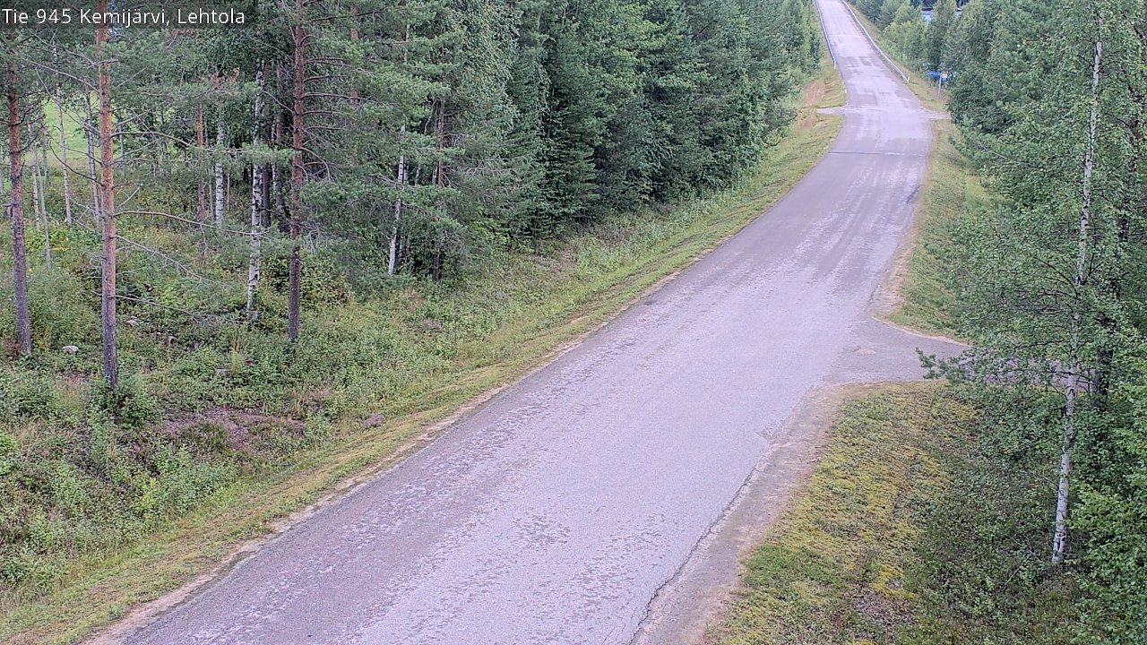 Weather Camera Image Road 945 Kemijärvi, Lehtola, Kemijärvi, Lappi