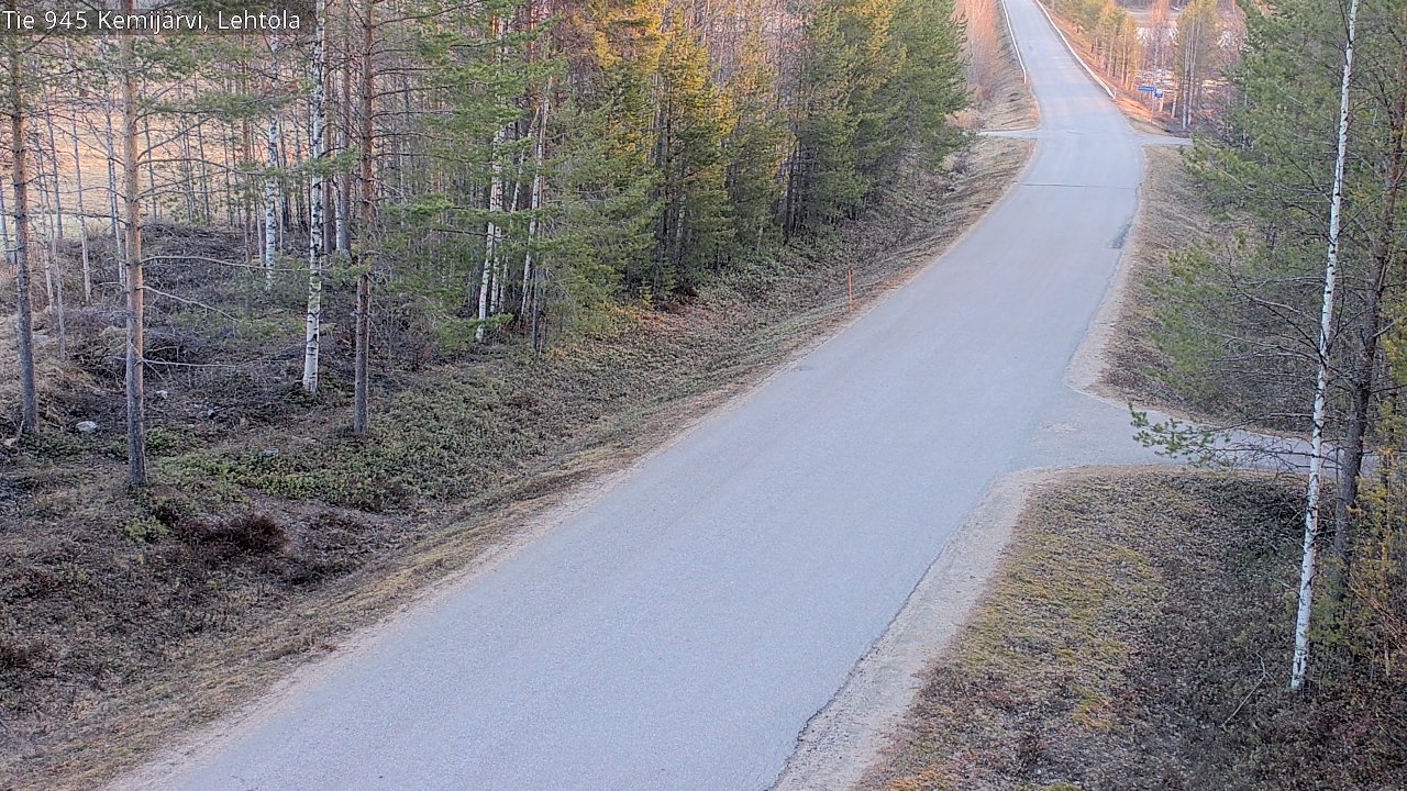Kelikamerat Kuva Tie 945 Kemijärvi, Lehtola, Kemijärvi, Lappi