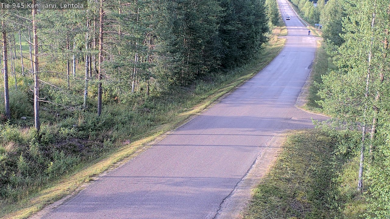 Kelikamerat Kuva Tie 945 Kemijärvi, Lehtola, Kemijärvi, Lappi
