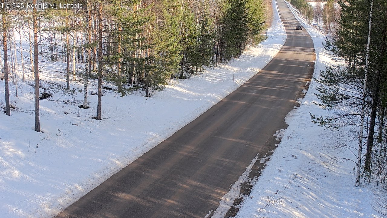 Kelikamerat Kuva Tie 945 Kemijärvi, Lehtola, Kemijärvi, Lappi