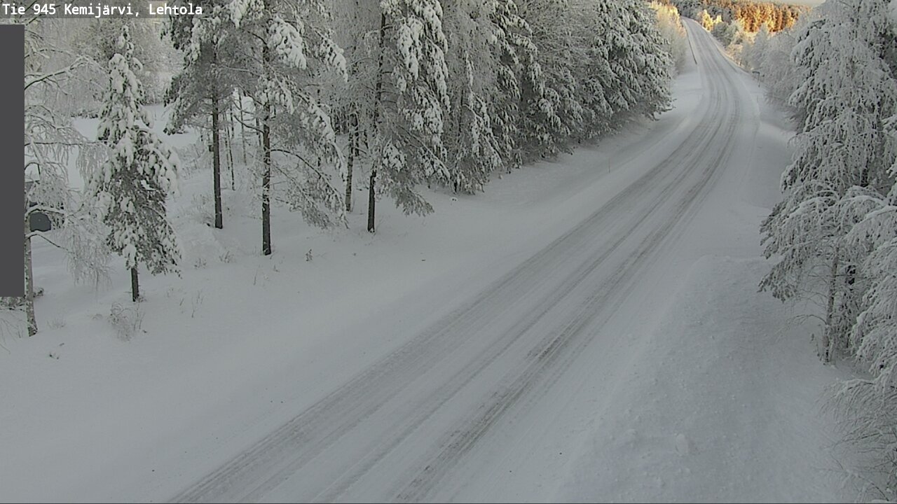 Weather Camera Image Road 945 Kemijärvi, Lehtola, Kemijärvi, Lappi