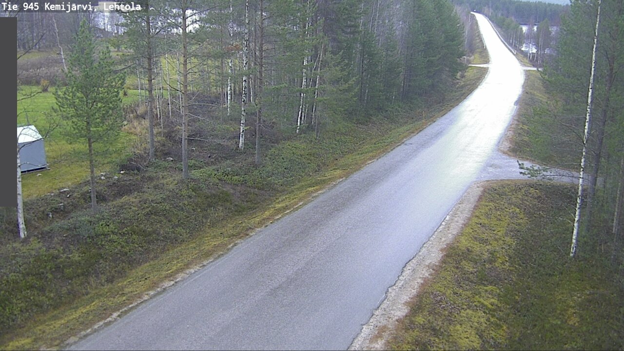 Weather Camera Image Väg 945 Kemijärvi, Lehtola, Kemijärvi, Lappi