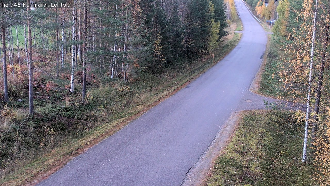Kelikamerat Kuva Tie 945 Kemijärvi, Lehtola, Kemijärvi, Lappi