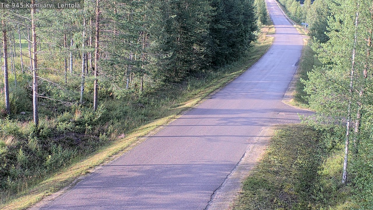 Kelikamerat Kuva Tie 945 Kemijärvi, Lehtola, Kemijärvi, Lappi