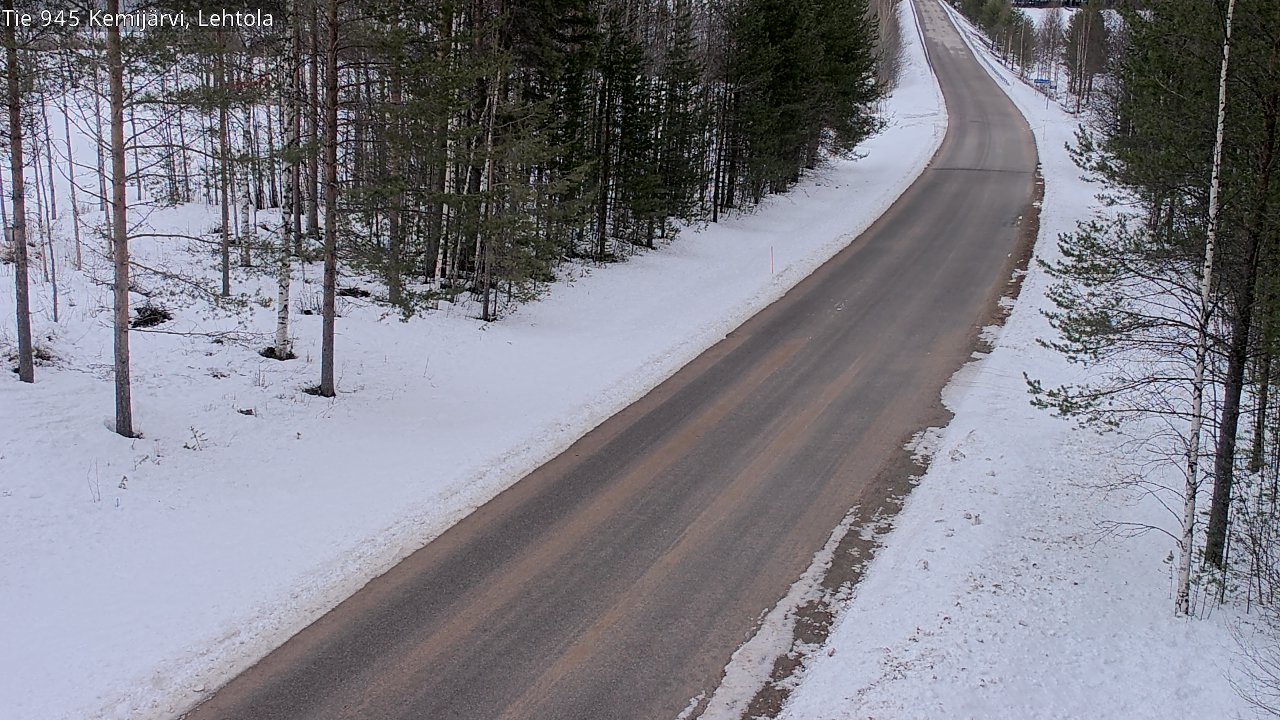 Kelikamerat Kuva Tie 945 Kemijärvi, Lehtola, Kemijärvi, Lappi
