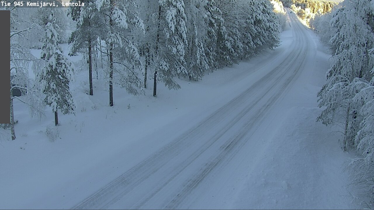 Weather Camera Image Road 945 Kemijärvi, Lehtola, Kemijärvi, Lappi
