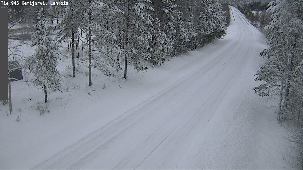 Kelikamerat Kuva Tie 945 Kemijärvi, Lehtola, Kemijärvi, Lappi