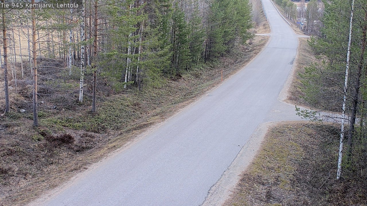 Kelikamerat Kuva Tie 945 Kemijärvi, Lehtola, Kemijärvi, Lappi
