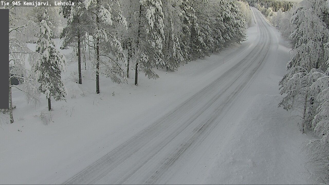 Weather Camera Image Road 945 Kemijärvi, Lehtola, Kemijärvi, Lappi