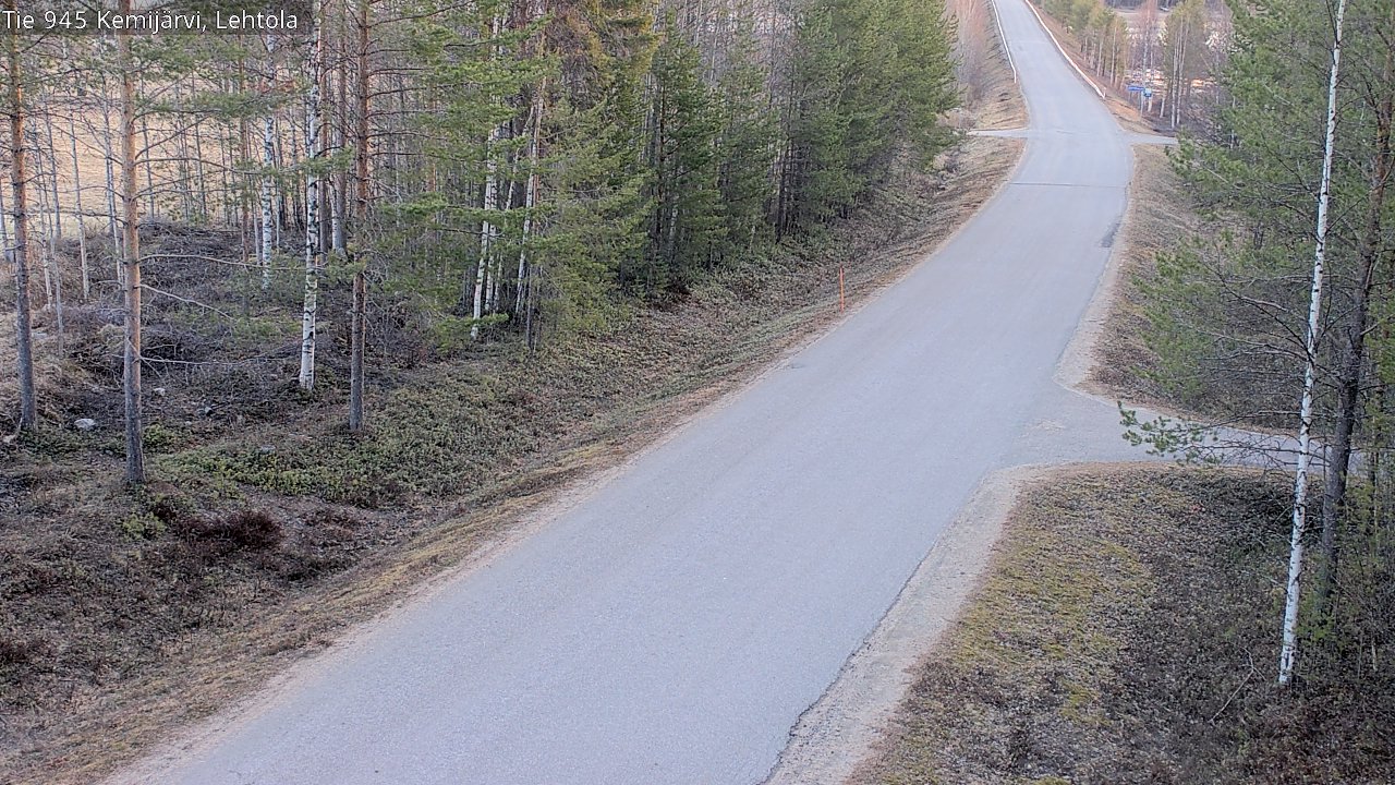 Kelikamerat Kuva Tie 945 Kemijärvi, Lehtola, Kemijärvi, Lappi