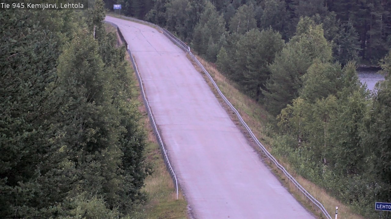 Kelikamerat Kuva Tie 945 Kemijärvi, Lehtola, Kemijärvi, Lappi