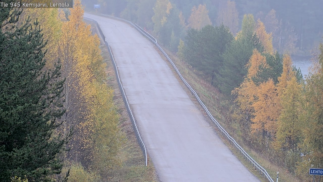 Kelikamerat Kuva Tie 945 Kemijärvi, Lehtola, Kemijärvi, Lappi