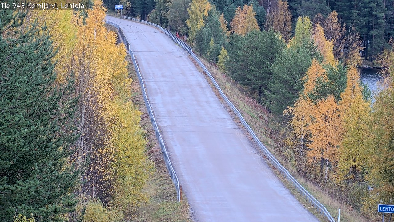 Kelikamerat Kuva Tie 945 Kemijärvi, Lehtola, Kemijärvi, Lappi