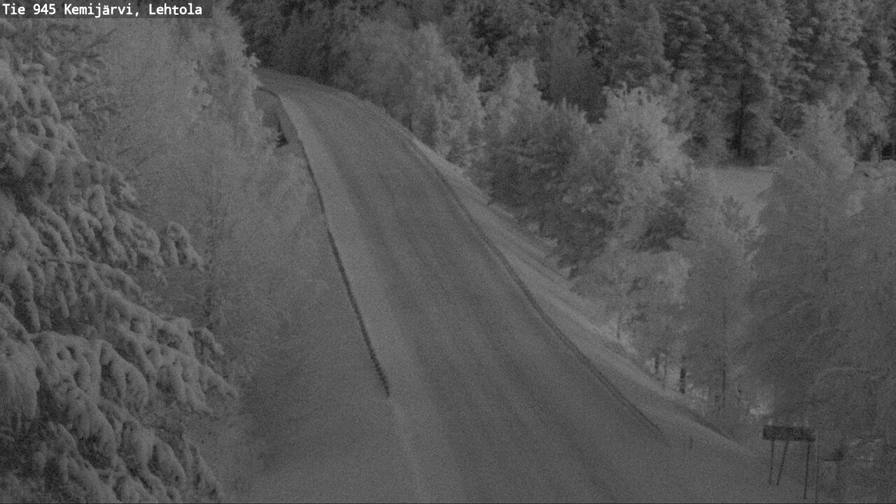 Kelikamerat Kuva Tie 945 Kemijärvi, Lehtola, Kemijärvi, Lappi