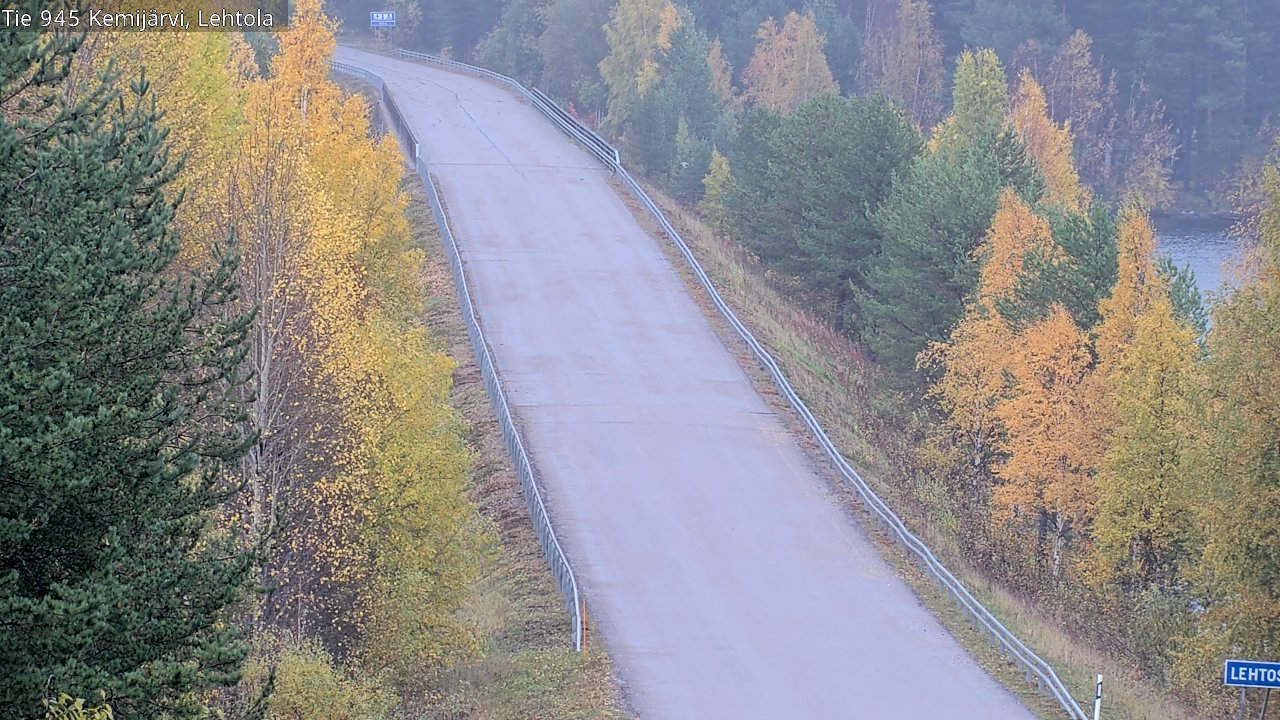Kelikamerat Kuva Tie 945 Kemijärvi, Lehtola, Kemijärvi, Lappi