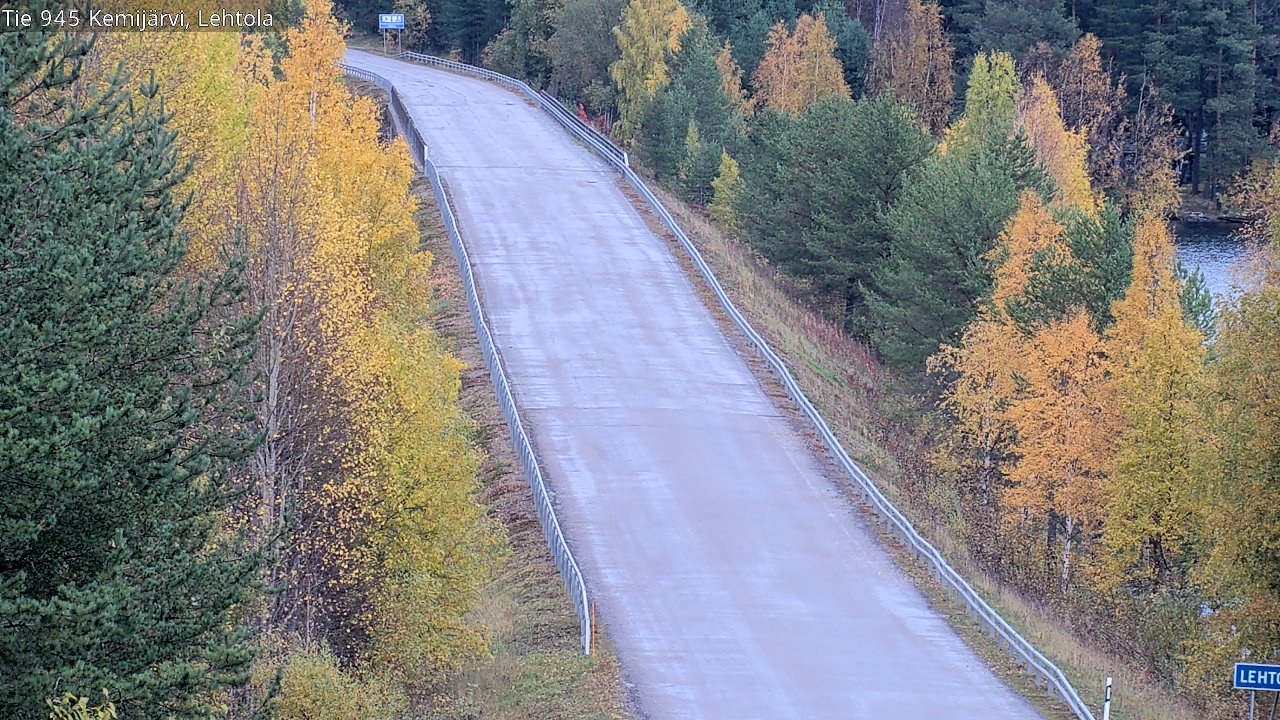 Kelikamerat Kuva Tie 945 Kemijärvi, Lehtola, Kemijärvi, Lappi