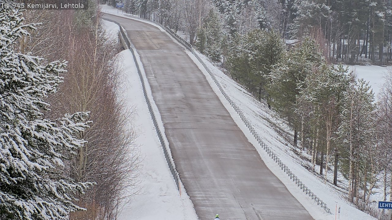 Kelikamerat Kuva Tie 945 Kemijärvi, Lehtola, Kemijärvi, Lappi