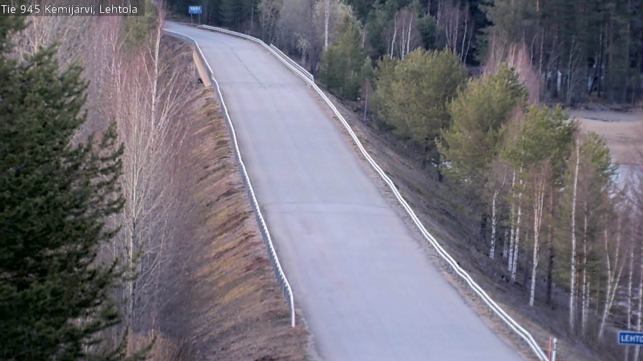 Kelikamerat Kuva Tie 945 Kemijärvi, Lehtola, Kemijärvi, Lappi