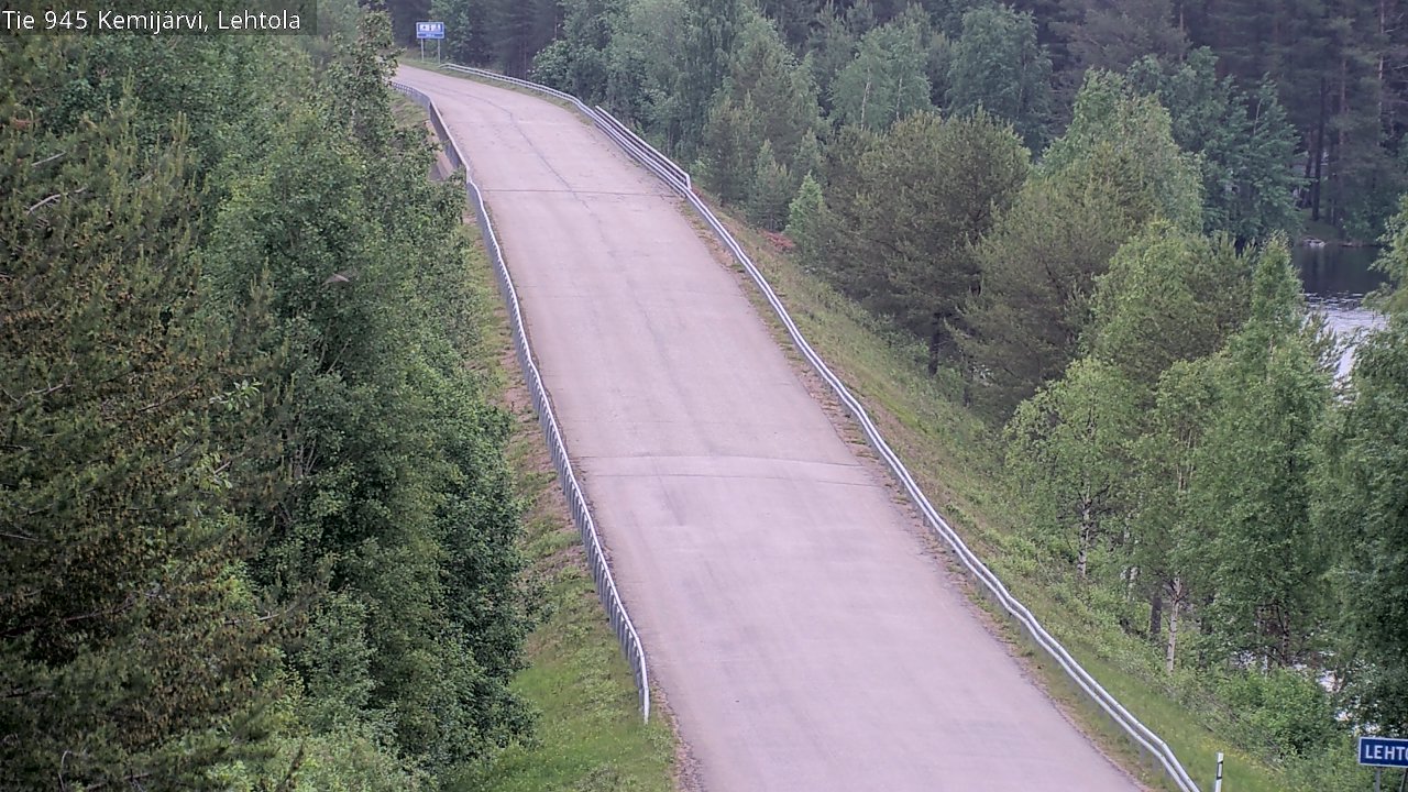 Kelikamerat Kuva Tie 945 Kemijärvi, Lehtola, Kemijärvi, Lappi